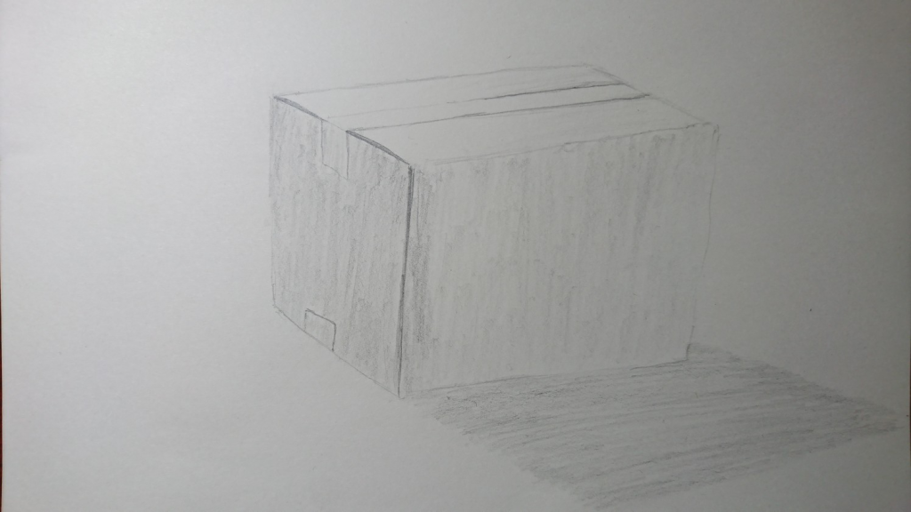 立方体や直方体をデッサンで描く時 あなたはどこから描いていますか ピリカアートスクール