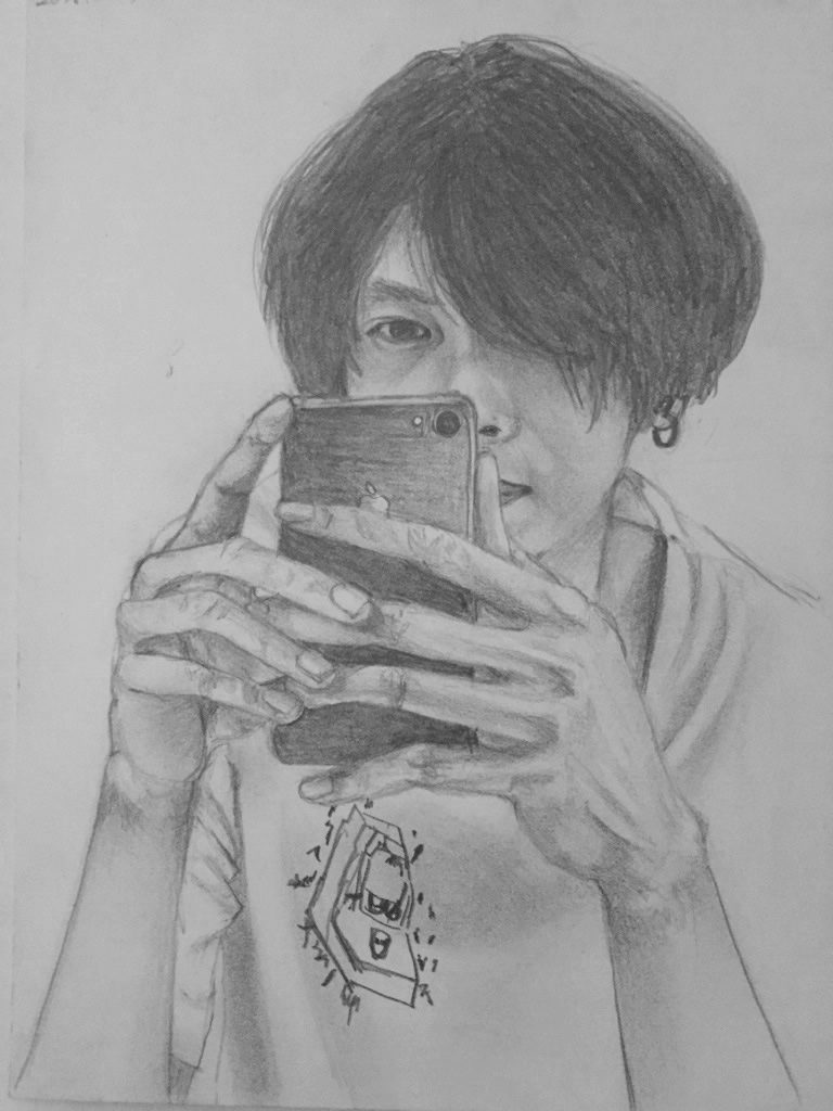 人物画の復習添削