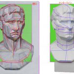 【受講生デッサン添削】人体を正確に速く描けるようになるアグリッパの「面取り」とは？