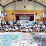 久高島キッズアート★日本画ワークショップを開催しました！