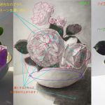 【受講生デッサン添削】花の美しさを際立たせるための明暗の描き込み方法を動画で解説いたします