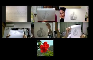 【ピリカアートスクール】第6回 受講生と一緒に絵を描く~オンライングループデッサン会~