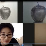 【ピリカアートスクール】第８回　松原美那子と一緒に描く＜オンライングループデッサン会＞を開催いたしました★
