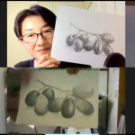 【ピリカアートスクール】第９回　受講生と一緒に絵を描く！オンライングループデッサン会を開催いたしました★