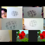 【ピリカアートスクール】延参加人数130名突破!第19回 松原美那子と一緒に描く!オンライングループデッサン会を開催いたしました★