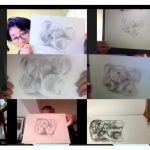 【ピリカアートスクール】延参加人数200名突破！第25回　松原美那子と一緒に描く！オンライングループデッサン会を開催いたしました★